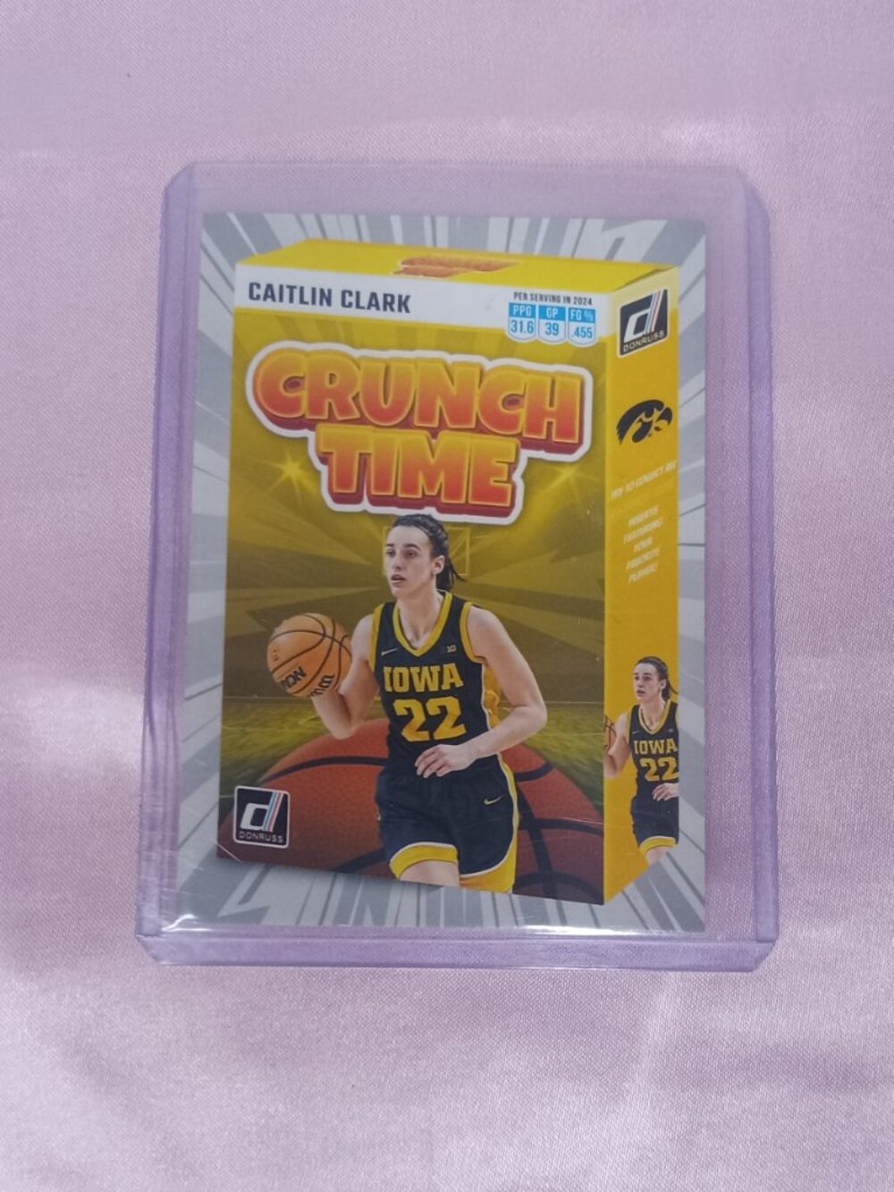 2024 Panini Caitlin Clark Crunch Time